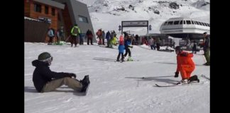 Lite in pista a Cervinia