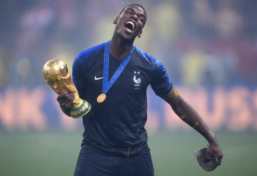 Pogba versione campione del mondo