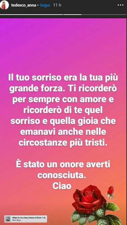 La story di Anna Tedesco