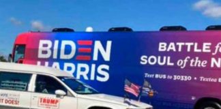 biden trump autostrada
