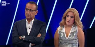 carlo conti e jessica morlacchi a tale e quale show