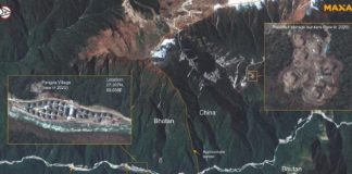 cina india bhutan