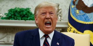 donald trumo urla