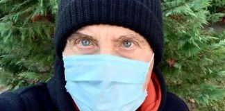 roby facchinetti in mascherina