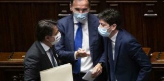 Speranza e Boccia con Conte