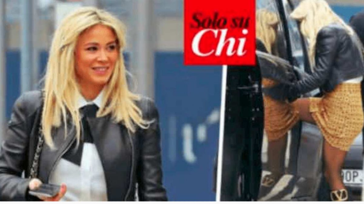 Diletta Leotta senza mascherina