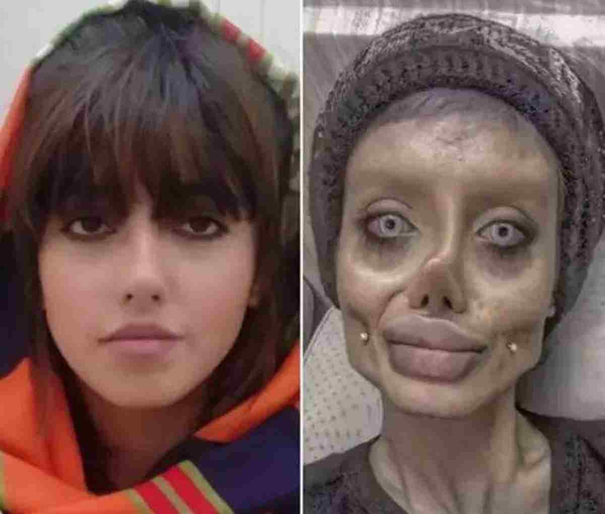 Sarah Tabar influencer Angelina Jolie zombie