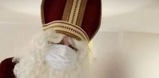 babbo natale coronavirus belgio