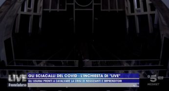 Live – Non è la D’Urso: black out durante la diretta, studio al buio per circa un minuto