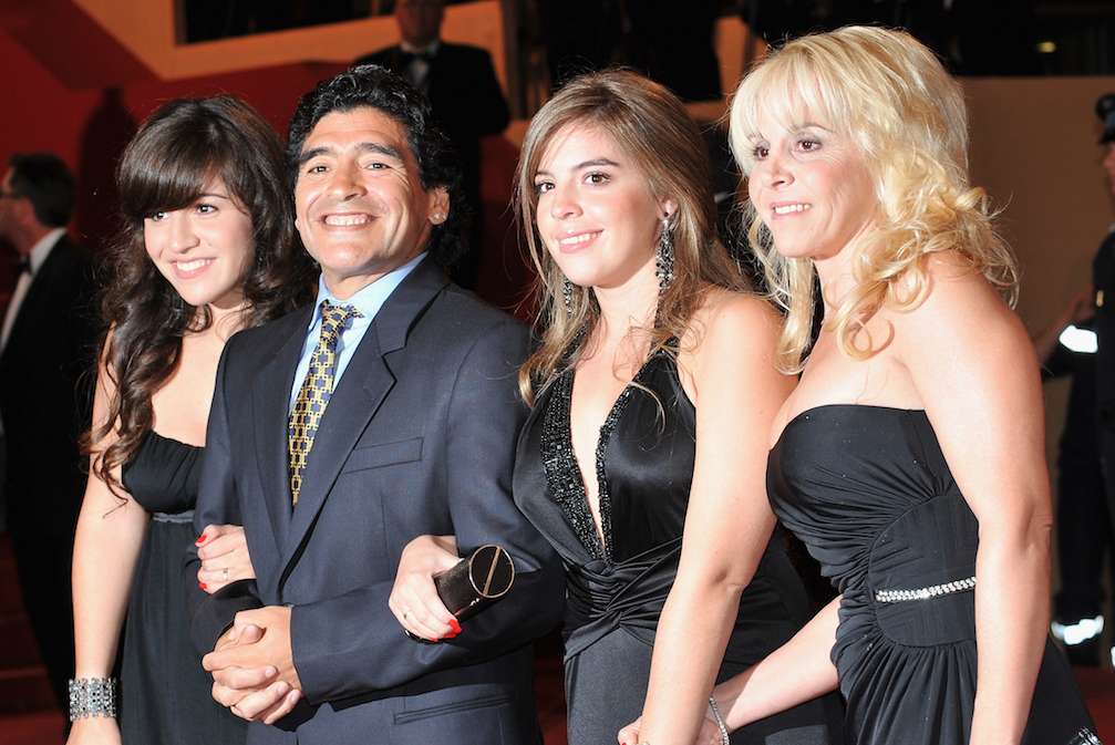 maradona e famiglia