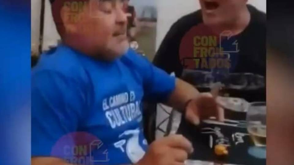 il video shock con maradona protagonista