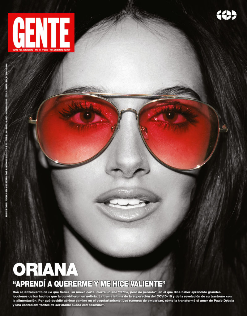 oriana sabatini in copertina