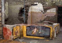 Scavi Pompei insulti omofobi termopolio/bar