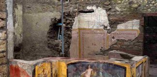 Scavi Pompei insulti omofobi termopolio/bar