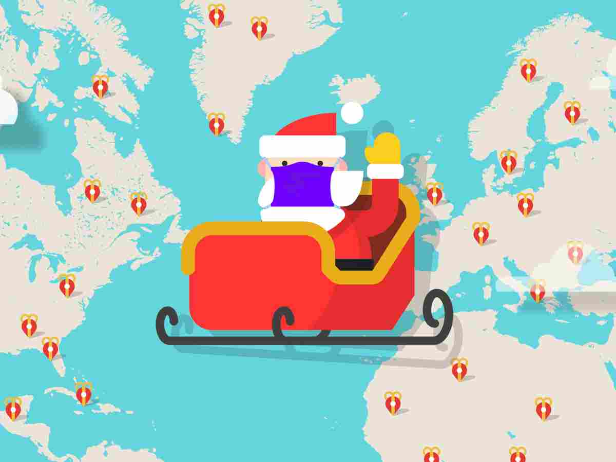 Santa Tracker: dove sta babbo natale