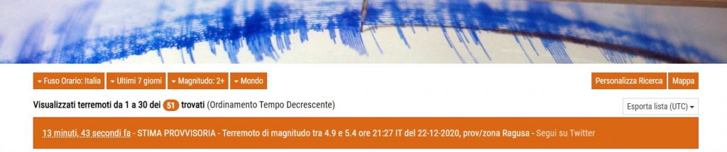 stima provvisoria terremoto ragusa