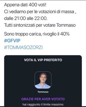 tommaso zorzi voto in massa