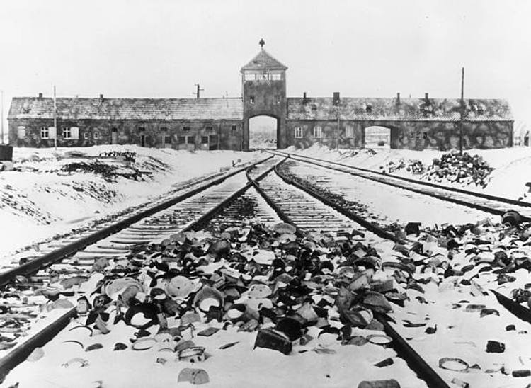 Entrata campo concentramento Auschwitz