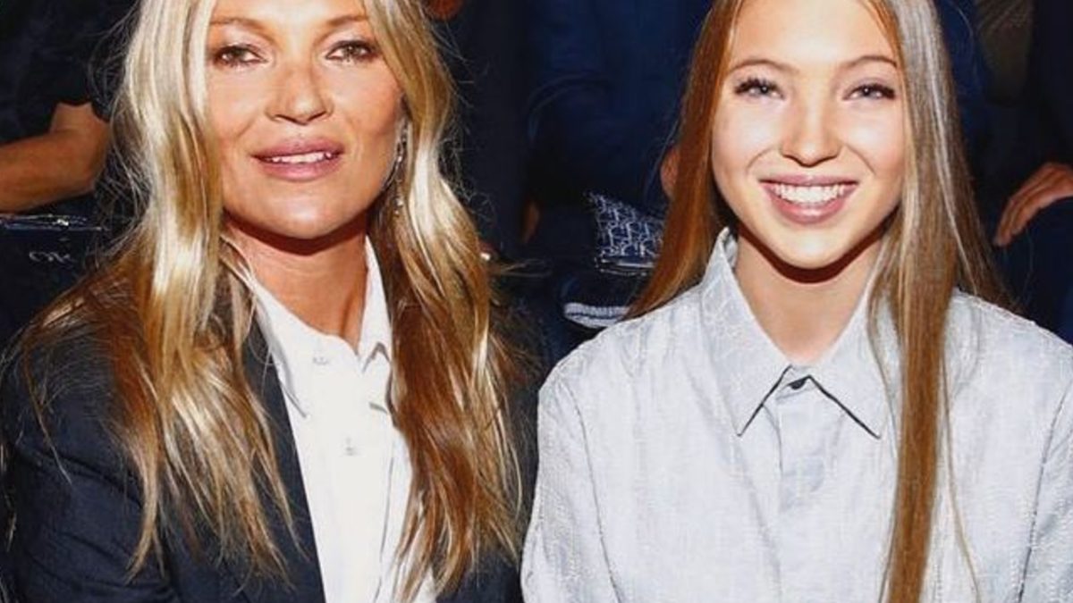 kate moss e figlia