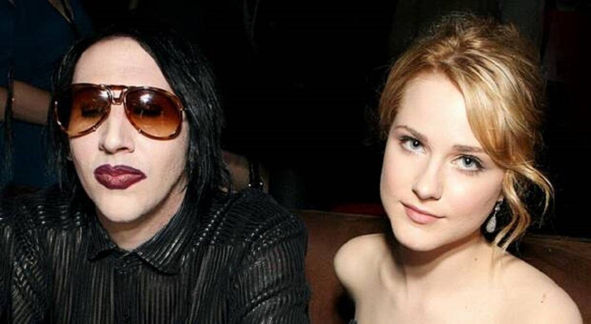 Marilyn Manson - evan rachel wood