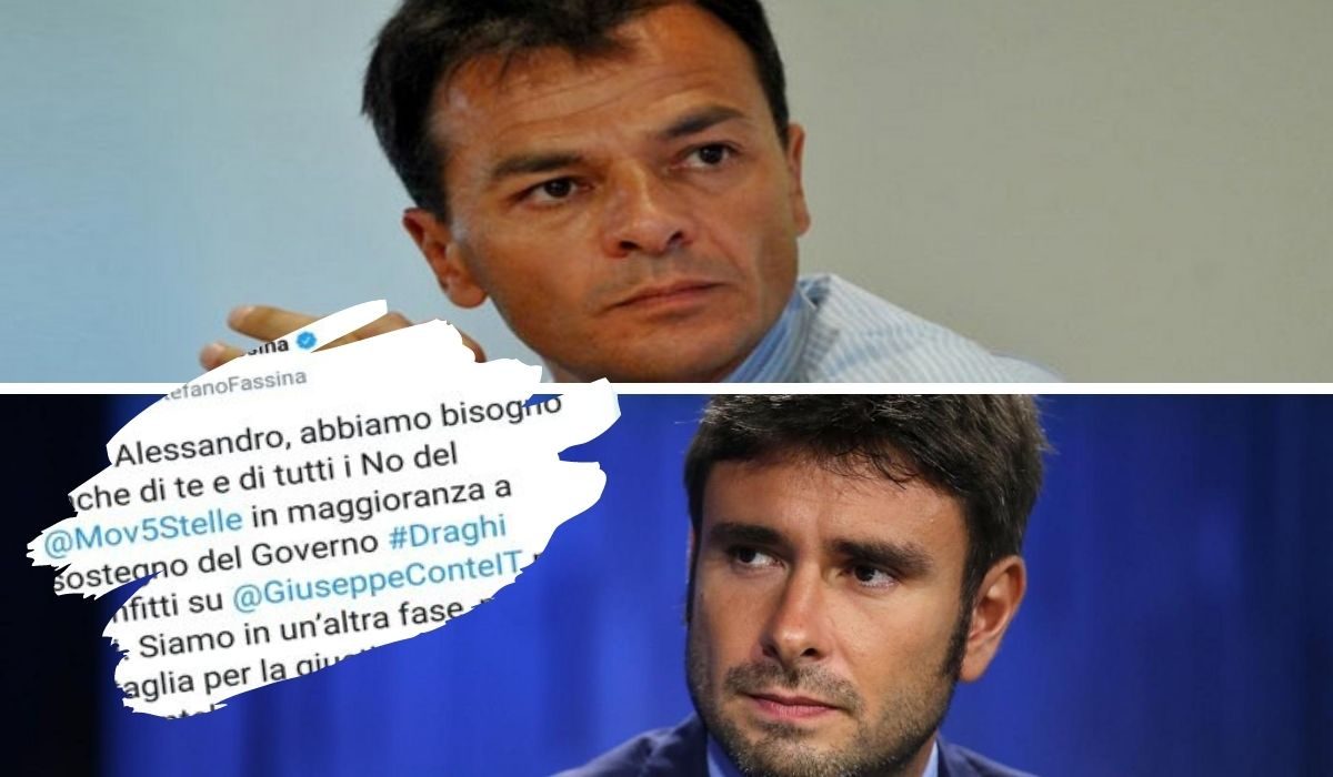 Stefano Fassina Alessandro Di Battista Movimento Cinque Stelle