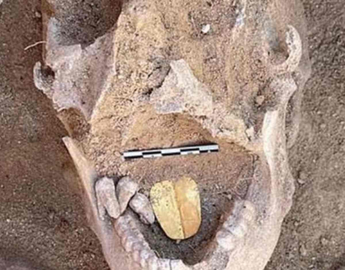 mummia lingua d'oro
