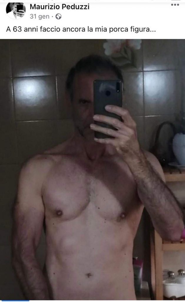 peduzzi a torso nudo