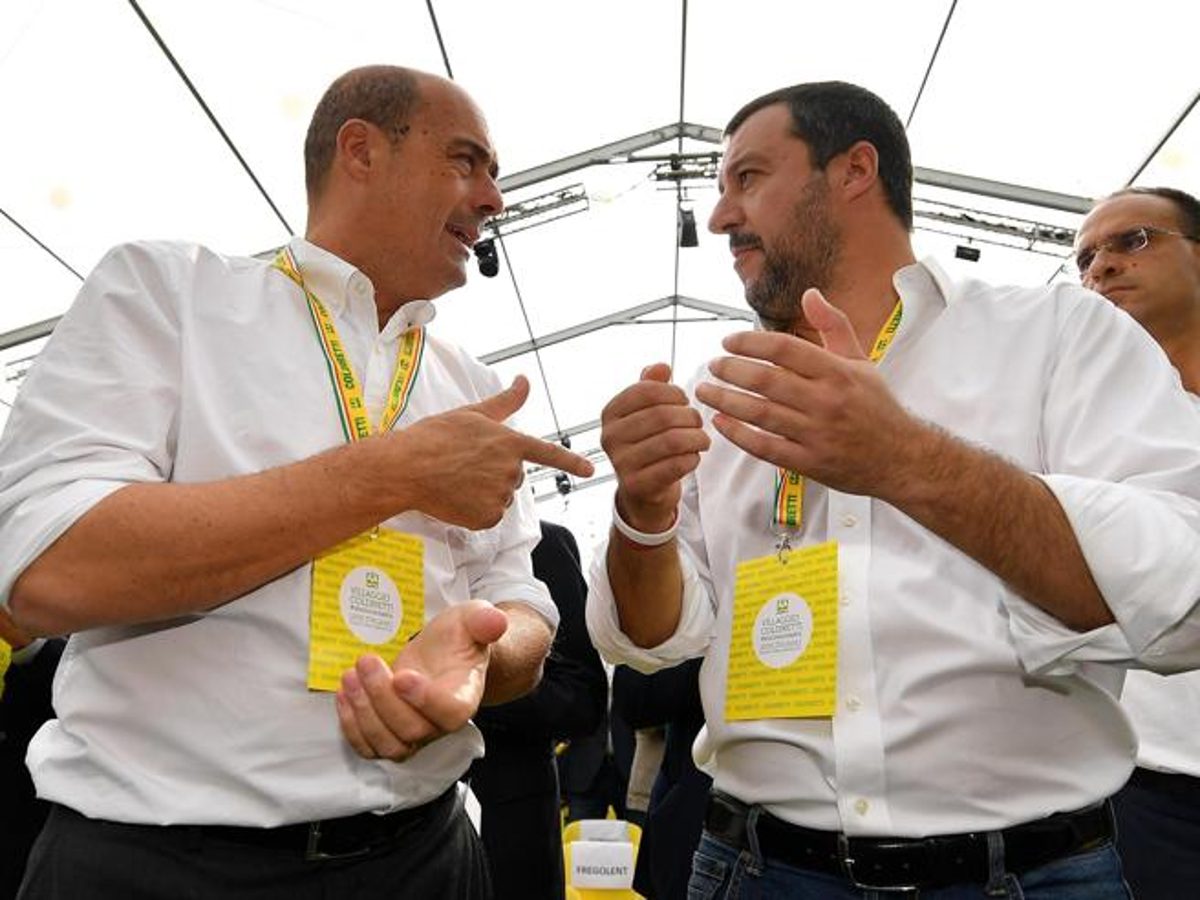 Salvini Zingaretti