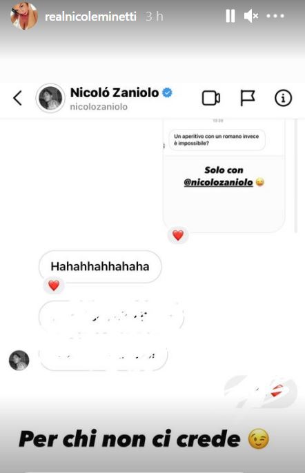 solo con nicolò zaniolo