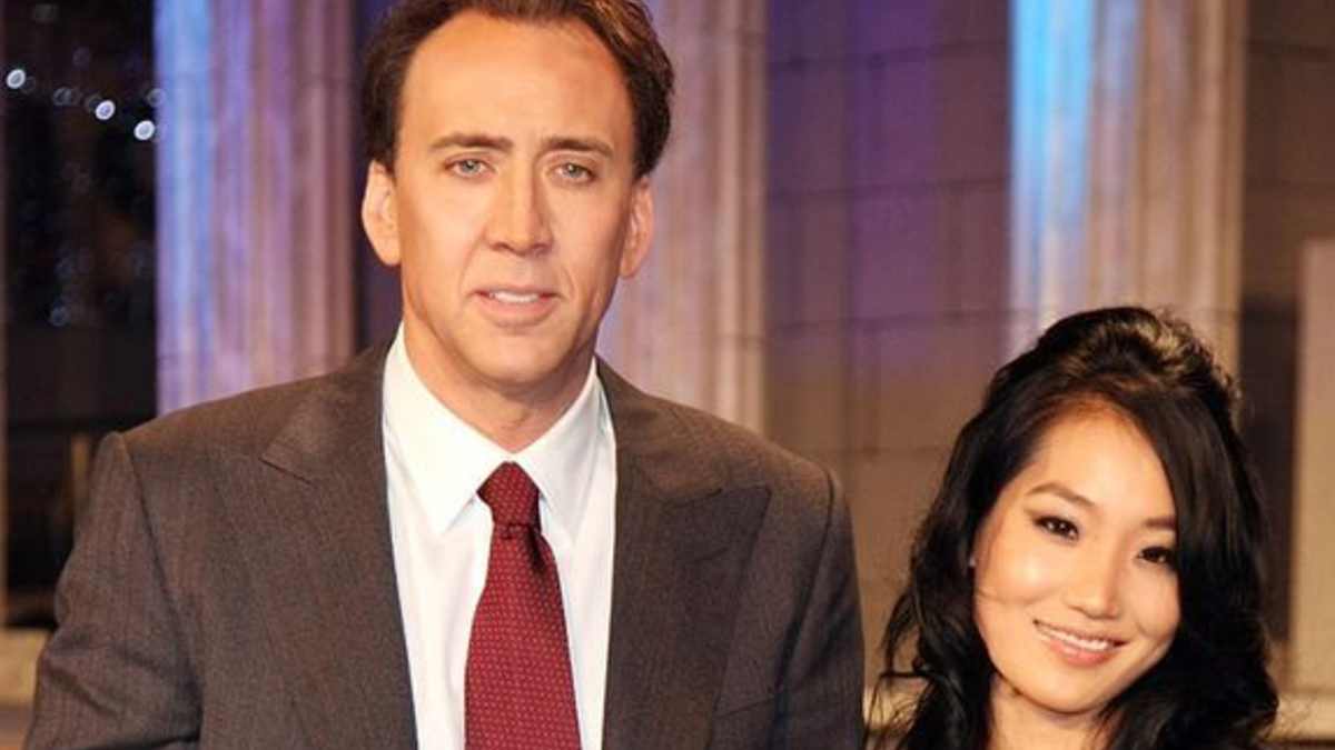 Nicolas Cage e compagna