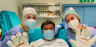 gianni morandi ospedale