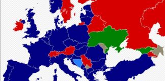 Mappa Nato paesi europei
