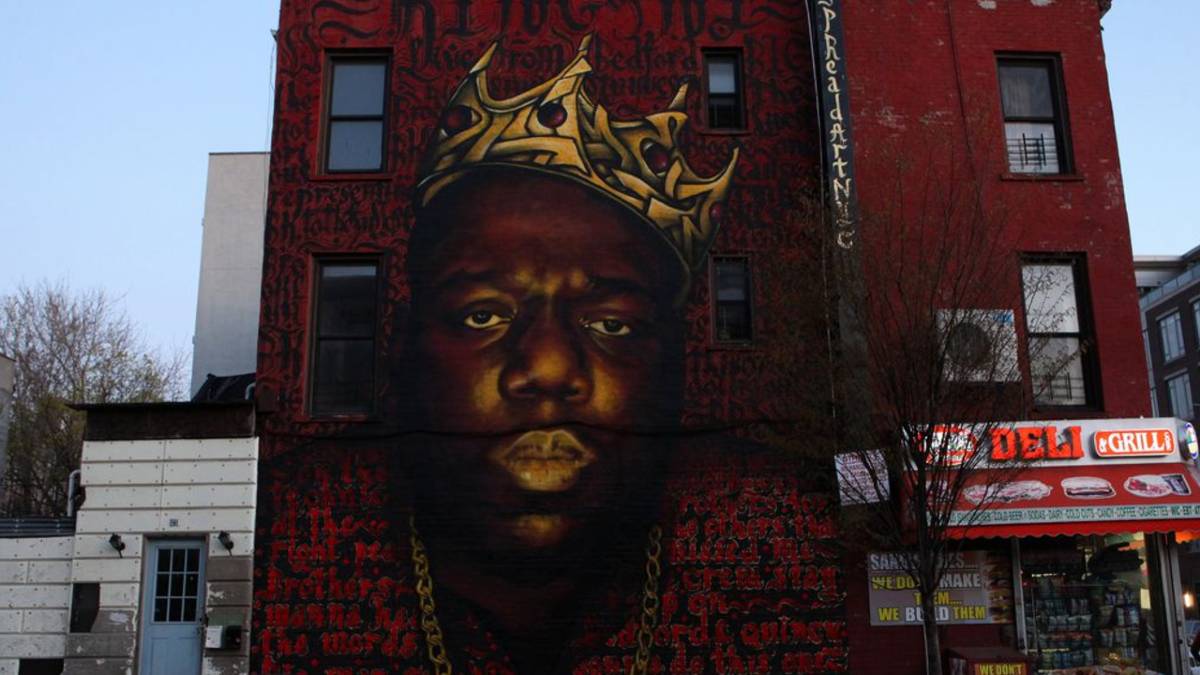 notorious big - murales