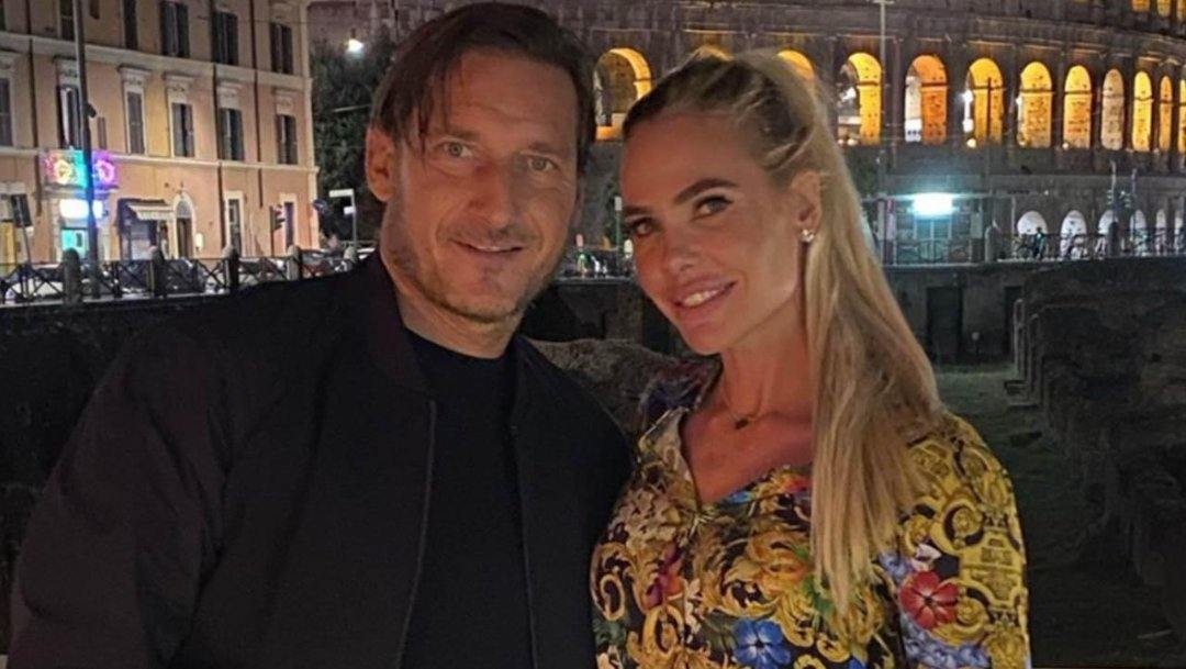 la blasi con francesco totti