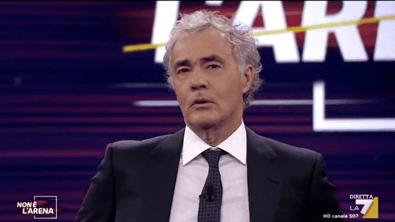 Giletti a Non è l'arena