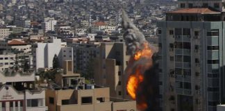bombardamento Israele