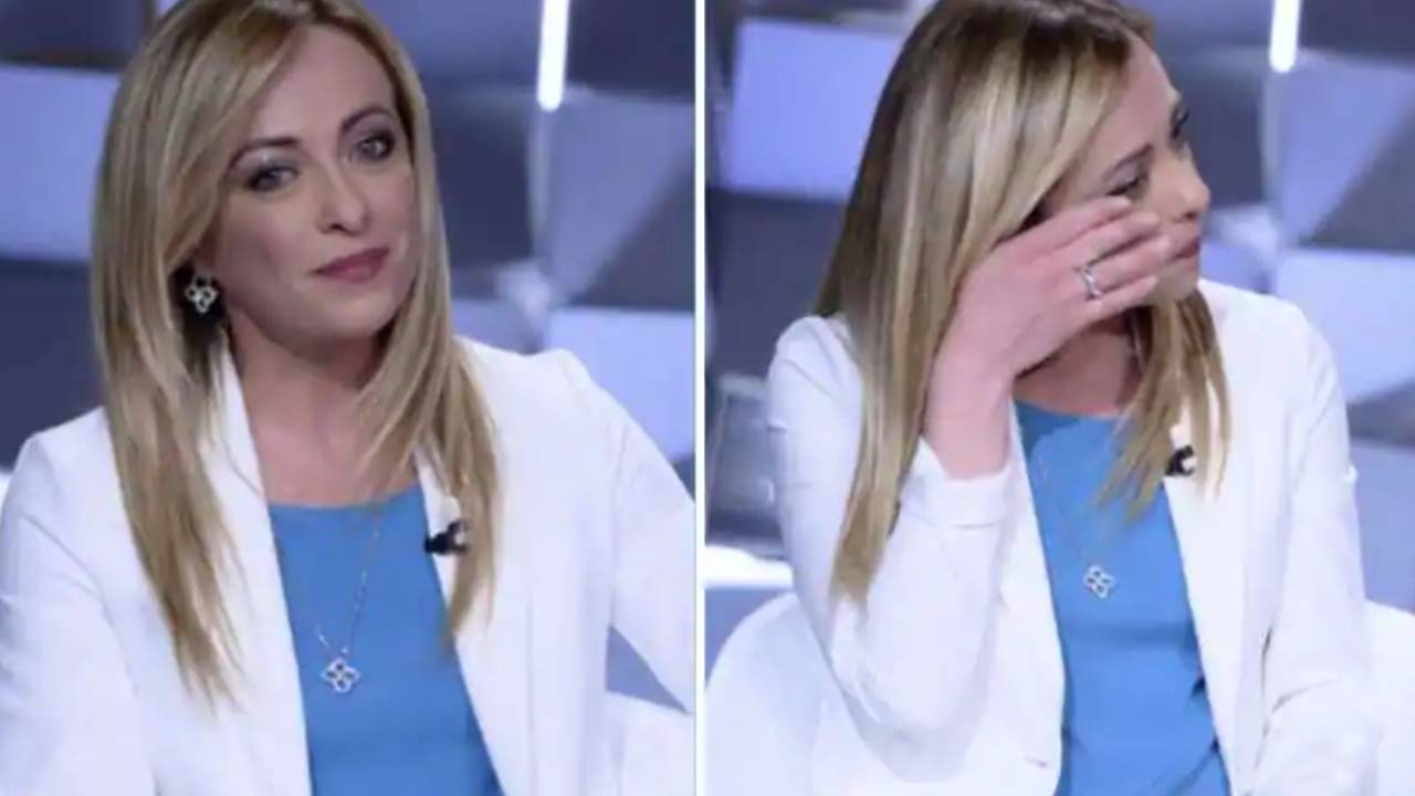 giorgia meloni a verissimo