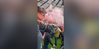 invasione old trafford