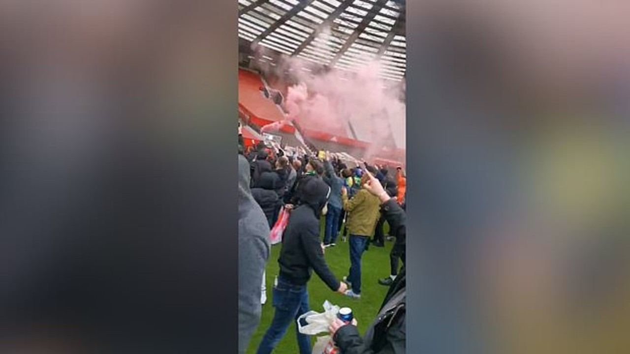 invasione old trafford