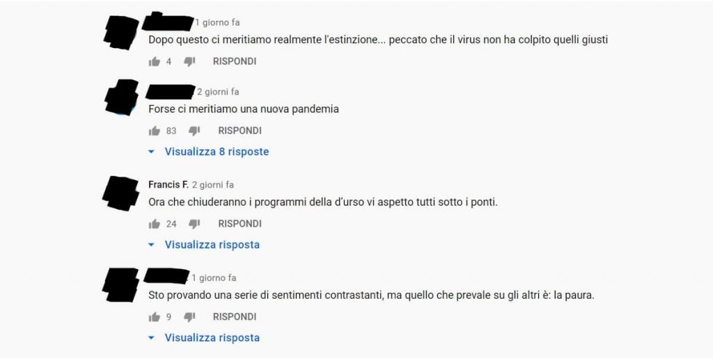 commenti a 'gossip'