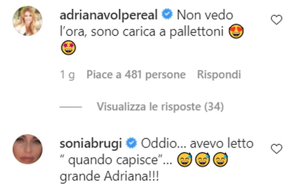 Sonia Bruganelli vs Adriana Volpe