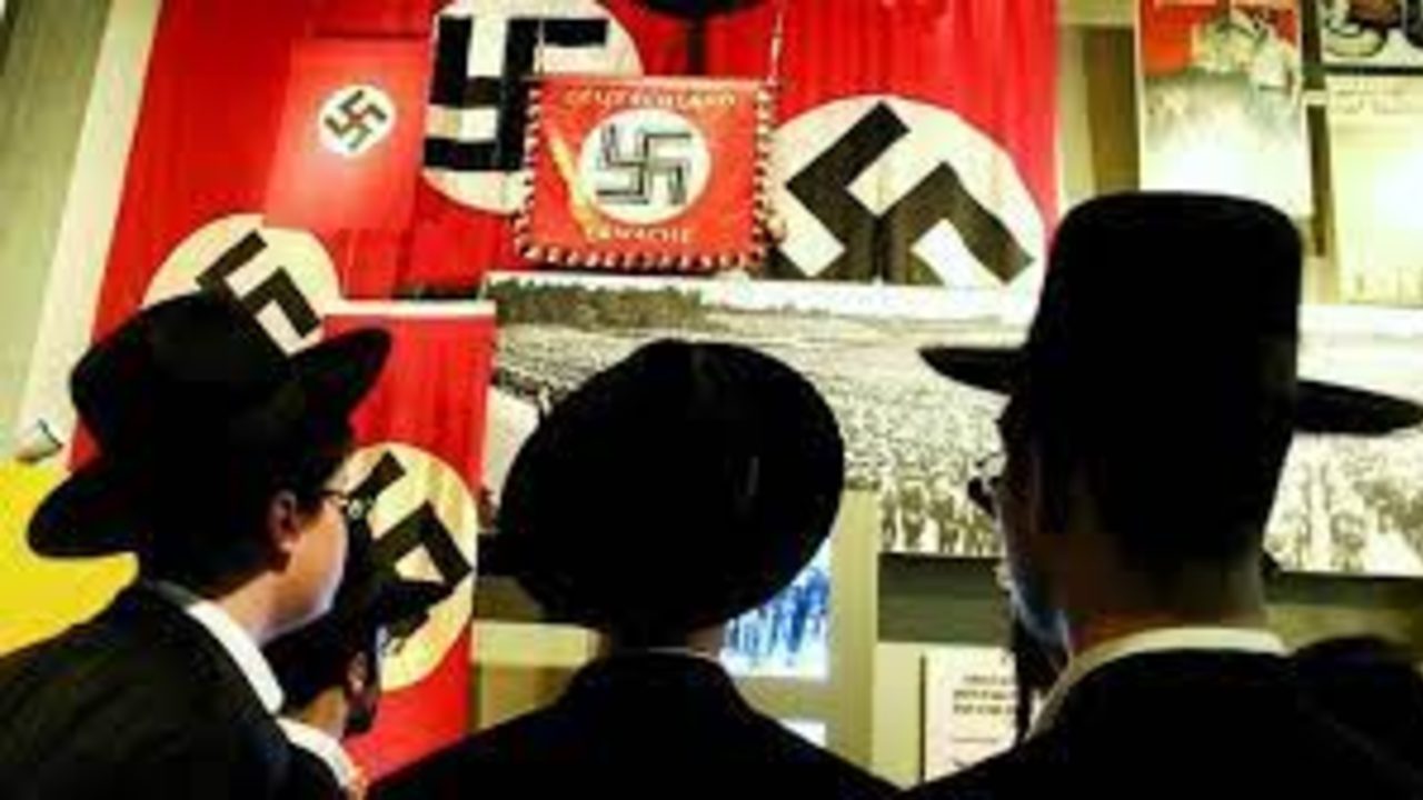 shoah - bandiere naziste