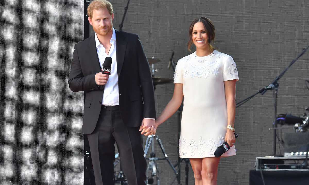 Harry e Meghan al Global Citizen