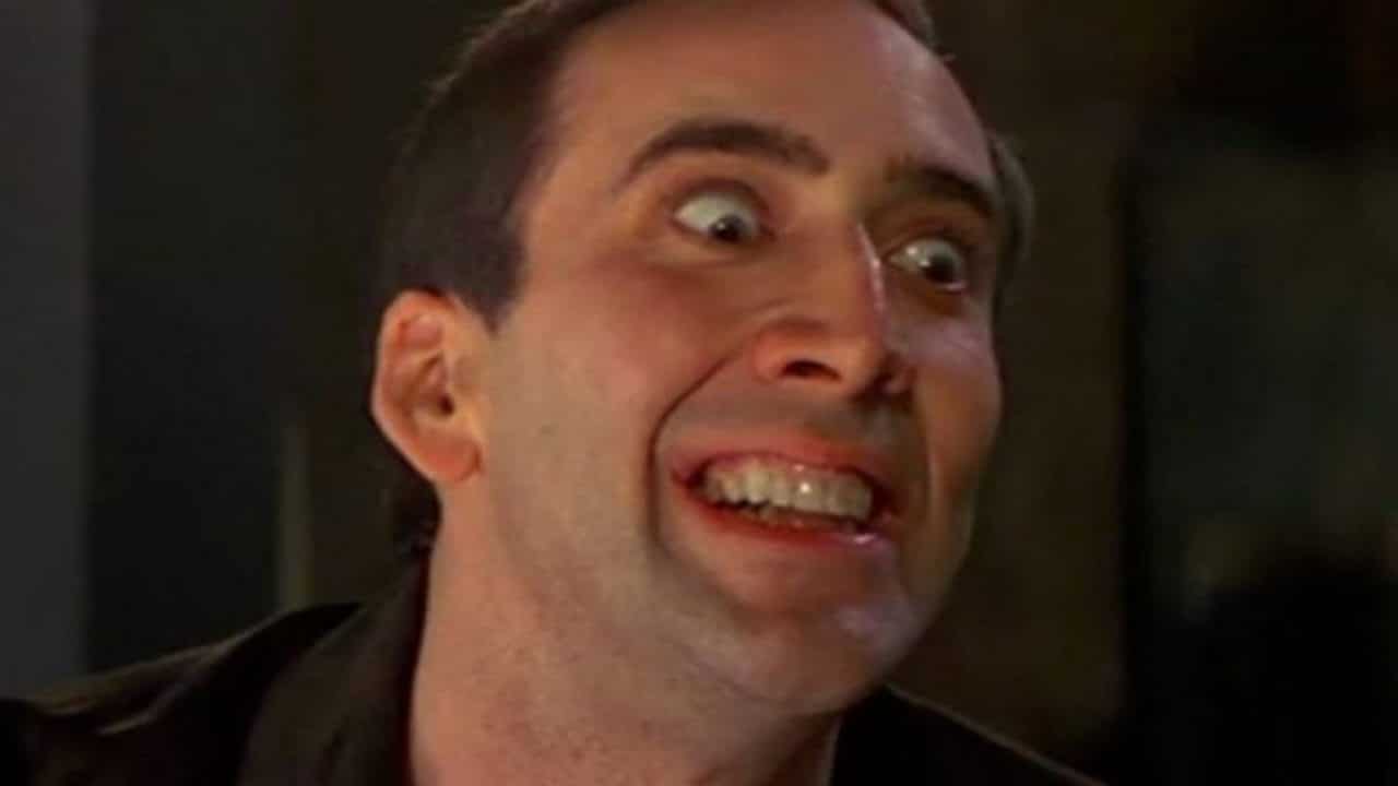 Nicolas Cage flippato