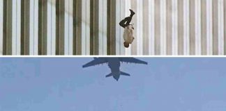 falling man aerei afghani 11 settembre torri gemelle