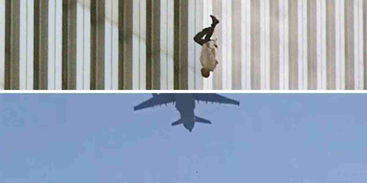 falling man aerei afghani 11 settembre torri gemelle