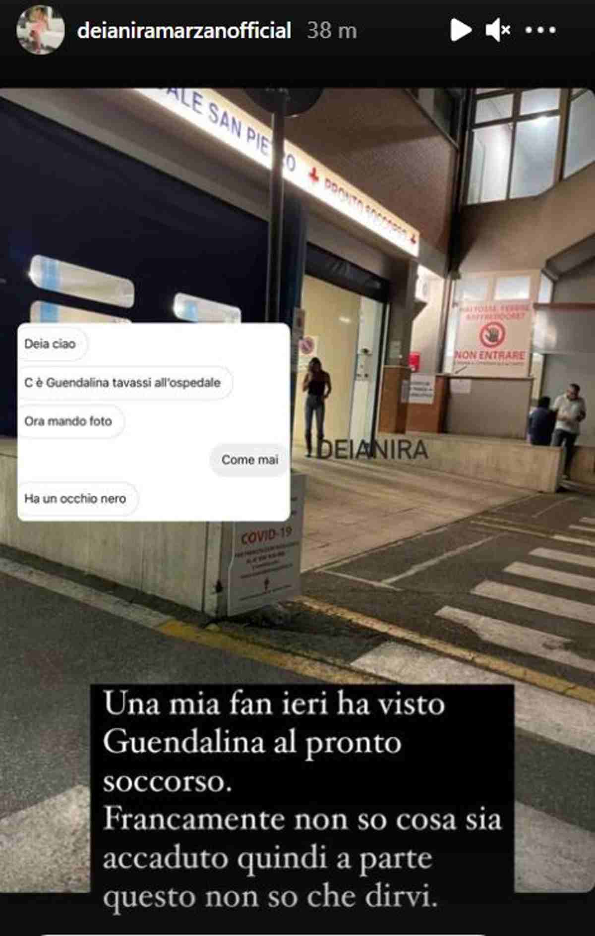 guendalina tavassi pronto soccorso