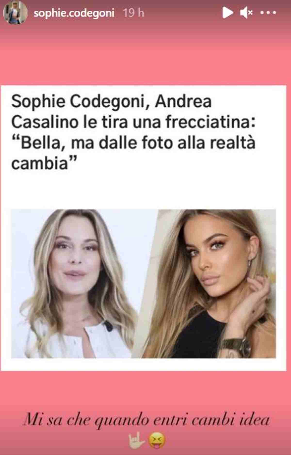 Sophie Codegoni e Andrea Casalino