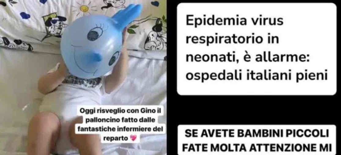 RSV virus bambini figlia fedez chiara ferragni post instagram