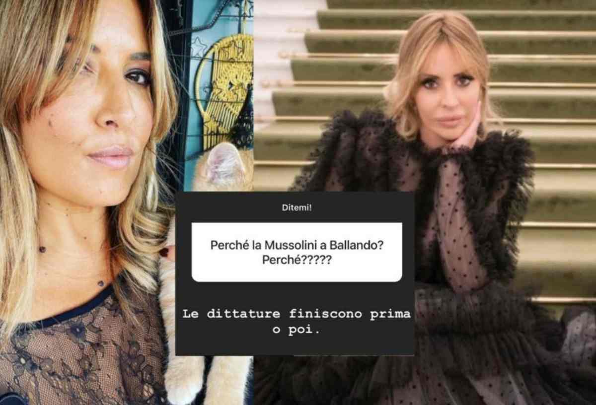 Selvaggia Lucarelli Alessandra Mussolini